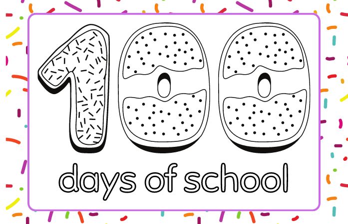  100 days of school